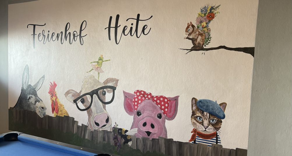 Wandbild Aufenthaltsraum